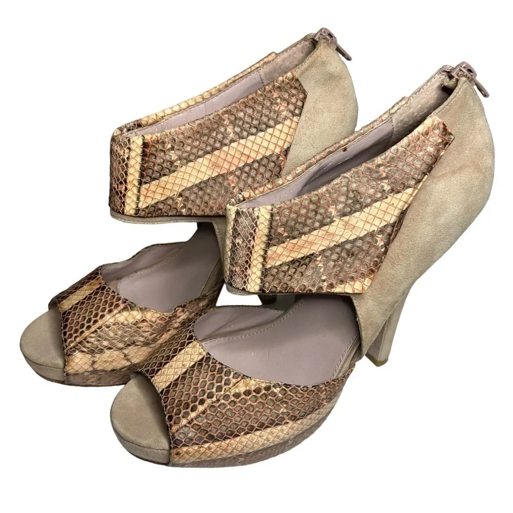 Kelsey Dagger Suede Heels Sz 9.5